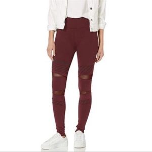 True Religion Leggings Monogram Mesh Pull On Yoga
Activewear Wine